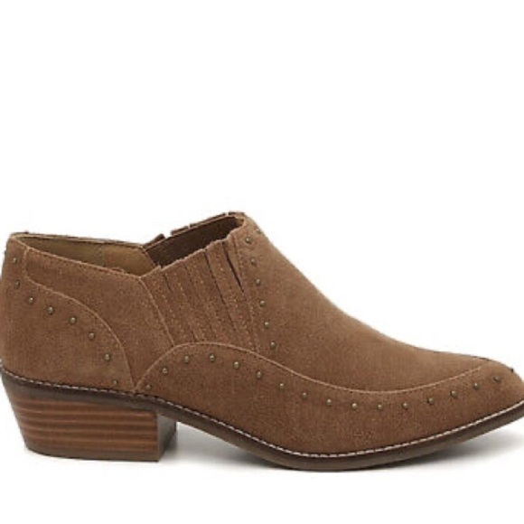 Crown Vintage Shoes - Crown Vintage Kavita Brown Ankle Boots